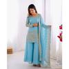 Indian Party Wedding Wear Salwar Kameez Pakisatni Bollywood Ethnic Sharara Suit
