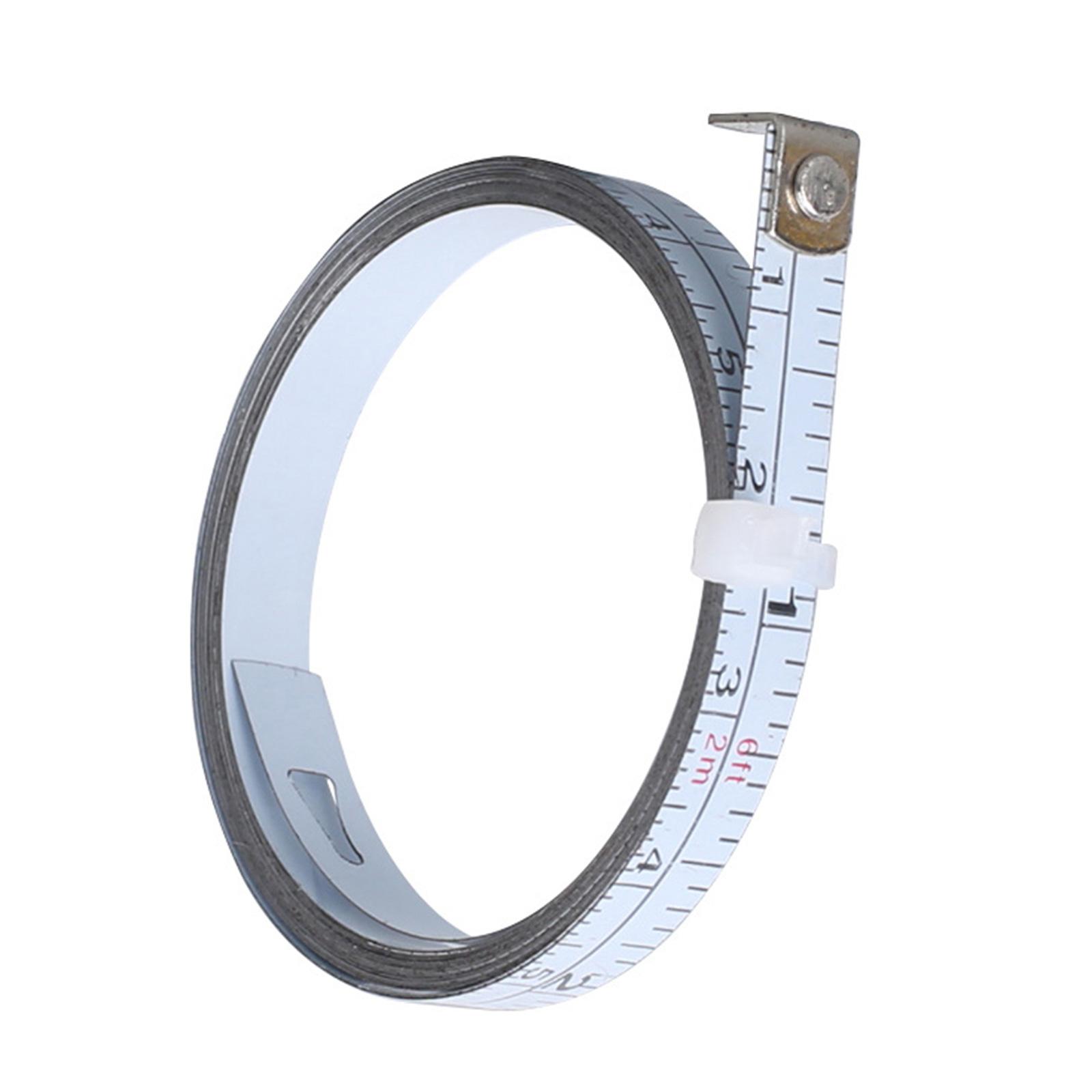 

Clear Legible Marking Measuring Tape Featuring Easy to Read Graduations Double Scale System Metric & Royal Strong