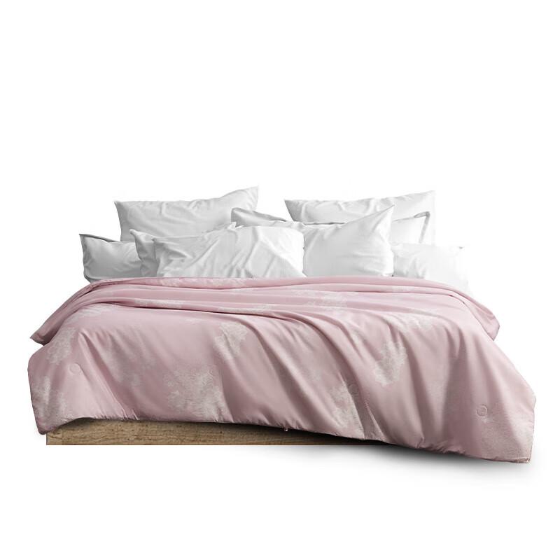 

Mercury Home Textiles Elegant Silk Quilt - Crystal Rose