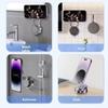 360 Adjustable Vacuum Magnetic Phones Holder,Suction Cup Phone Mount for Magsafe Portable Cell Phone Holder,for iPhone & Android