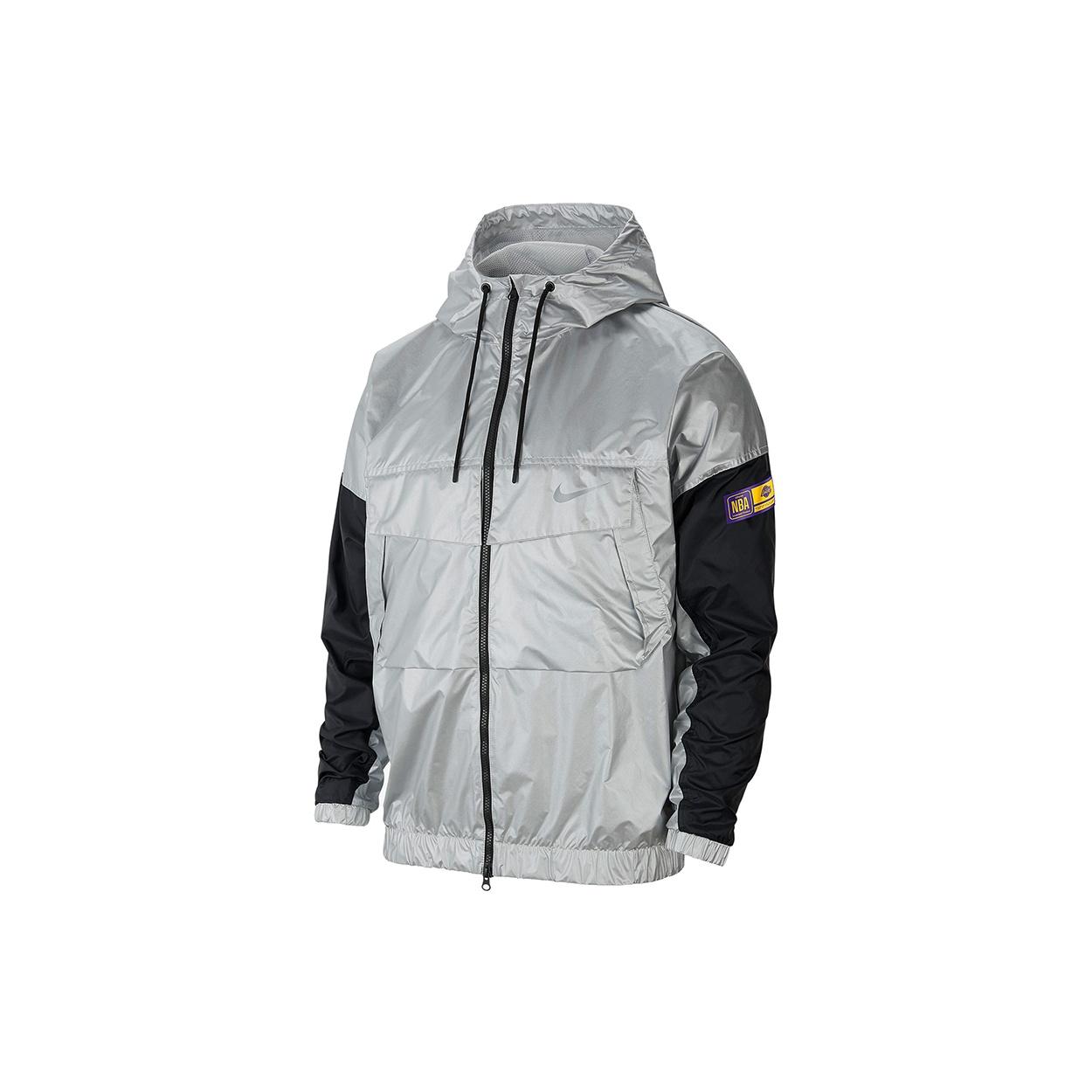 Nike AS LAL Men s NK JKT Jacket LTWT CTS CHRM Metallic Silver CV3886-095 M