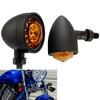 2pcs Motorcycle Led Turn Signal Lights DRL Light Flasher Indicator Blinker LED Brake Running Lamp 10mm