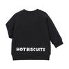 MIKIHOUSE HOT BISCUITS Sweatshirt, Boys and Girls, Kids' Clothing, Black, Size 100cm, 73-5608-496