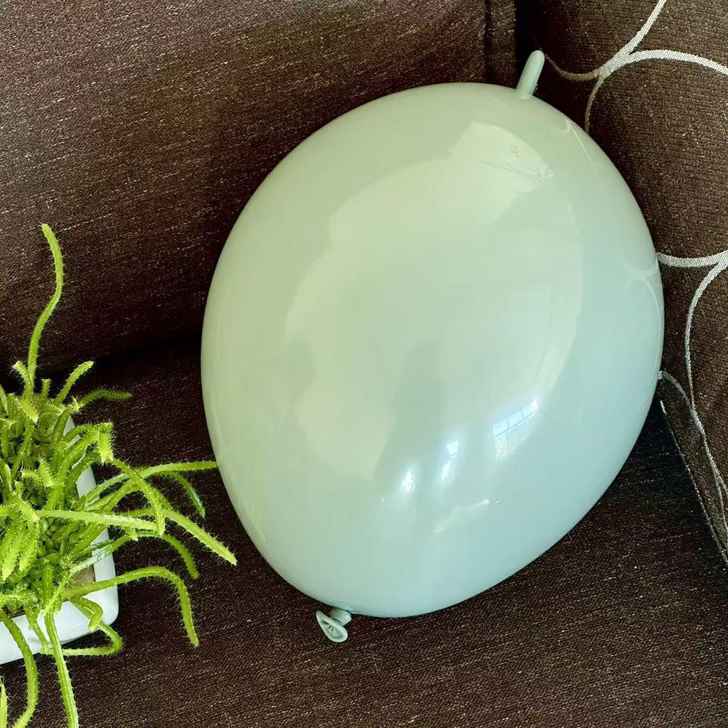 10-Inch Thickened Needle Tail Heart Hot Air Balloon Decorations for Birthday Parties