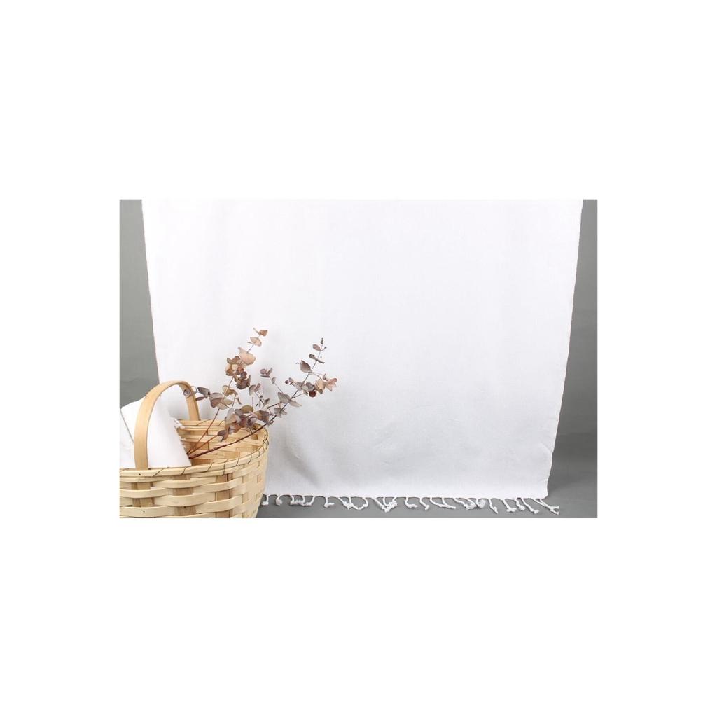 Peshtemal White Organic Beach Peshtemal 100x180 Cm Cotton Peshtemal Decor Peshtemal