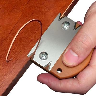 Wood Edge Banding Trimmer Cutter Stainless Steel Blade Wooden Handle Comfortable
