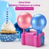 Electric Balloon Pump,Portable Electric Balloon Blower Machine,Dual Nozzle 600W Balloon Inflator for Party Decorations