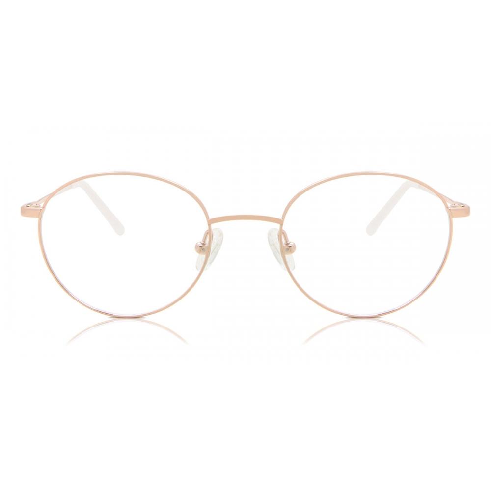 

Full Rim Oval Rose Gold Smartbuy Collection Barb Tt 141 011 Fashion Women Eyeglasses Rose Gold/49-19-140