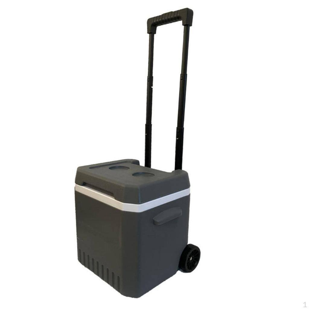 Wheeled Cooler Box PU Foam Insulation Portable Cold Storage Large Capacity