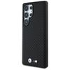 BMW Leather Carbon MagSafe Case for Samsung Galaxy S25 Ultra Black