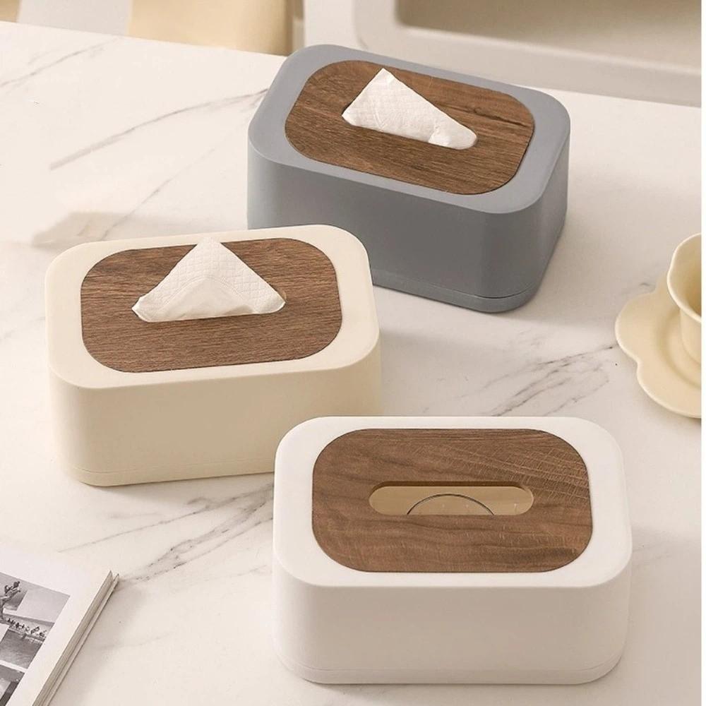 Plastikowy Uchwyt na Serwetki Wodoodporny Uchwyt na Papier Toaletowy Dozownik Chusteczek Stolik Kawowy
