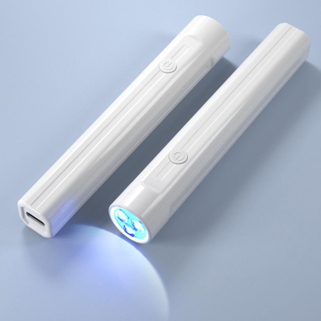 Handheld Nail Lamp 2 Timer 3 Lamp Chips 3W Rechargeable Quick Drying LED UV Nail Light Dryer