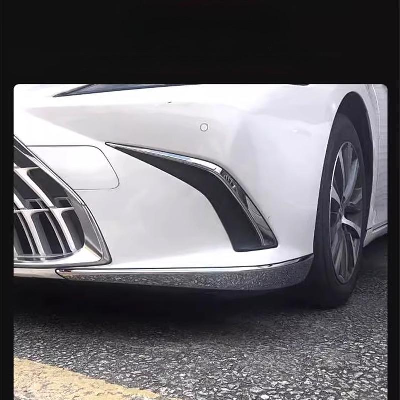 For Lexus ES200/ES260/ES300h 2018-2025 Front Bumper Bright Strip Trim, Anti-collision Anti-scratch Protective Exterior Decor