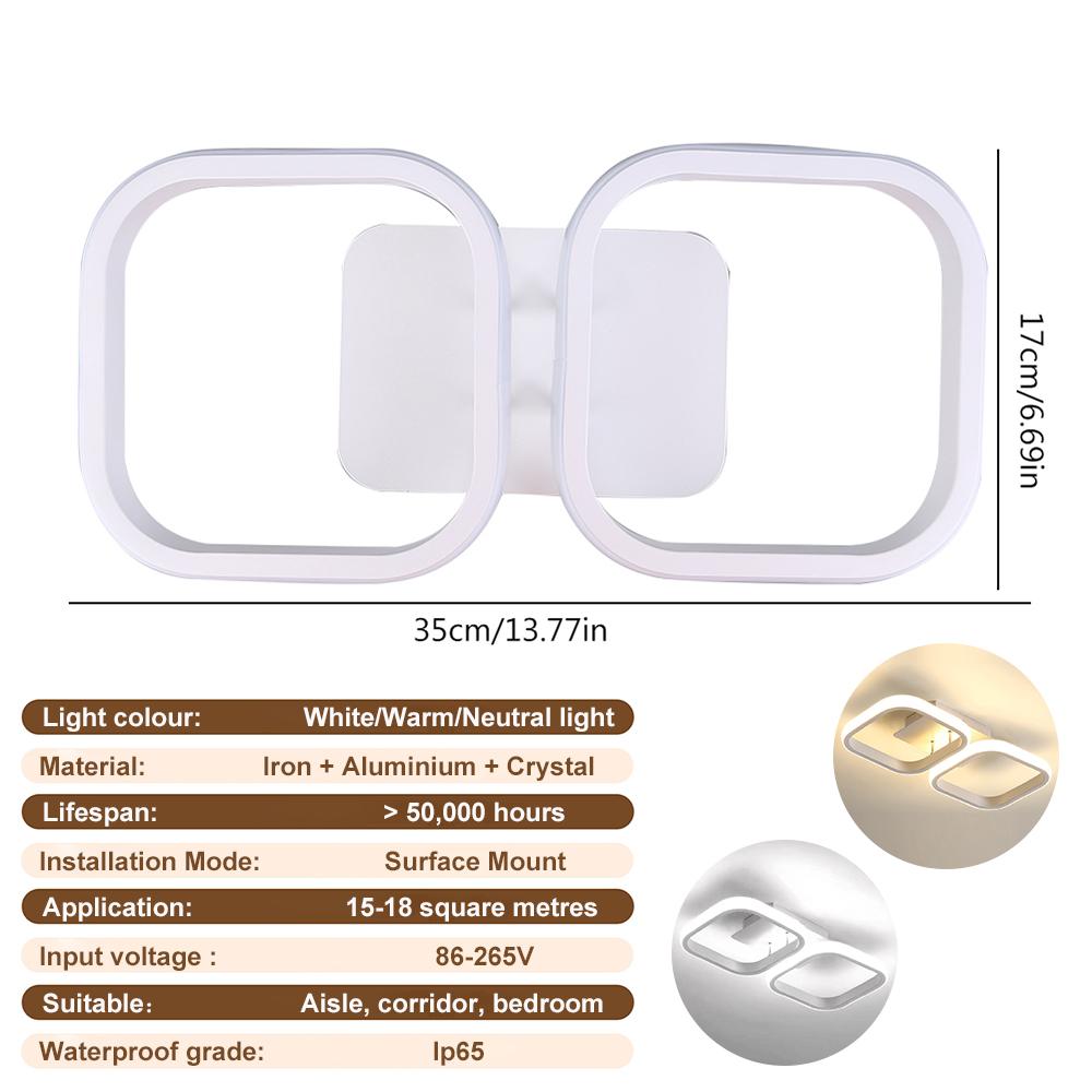 Modern Aisle LED Ceiling Lamp Simple Minimalist Chandelier For Corridor Entrance Attic Indoor Lighting Fixtures Pendant Light