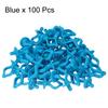 uxcell 100pcs Bobbin Holder for Embroidery and Quilting, Blue