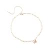 Special-Shaped Freshwater Pearl Butterfly Necklace Femininity Fashion Super Fairy Butterfly Pull Adjustable Bracelet Set