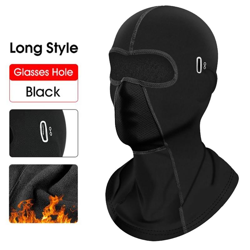 Outdoor Sports Thermal Winter Balaclava Cycling Full Face Mask Warm Motorcycle Ski Fishing Hunting Mask Fleece Scarf Cap Bandana