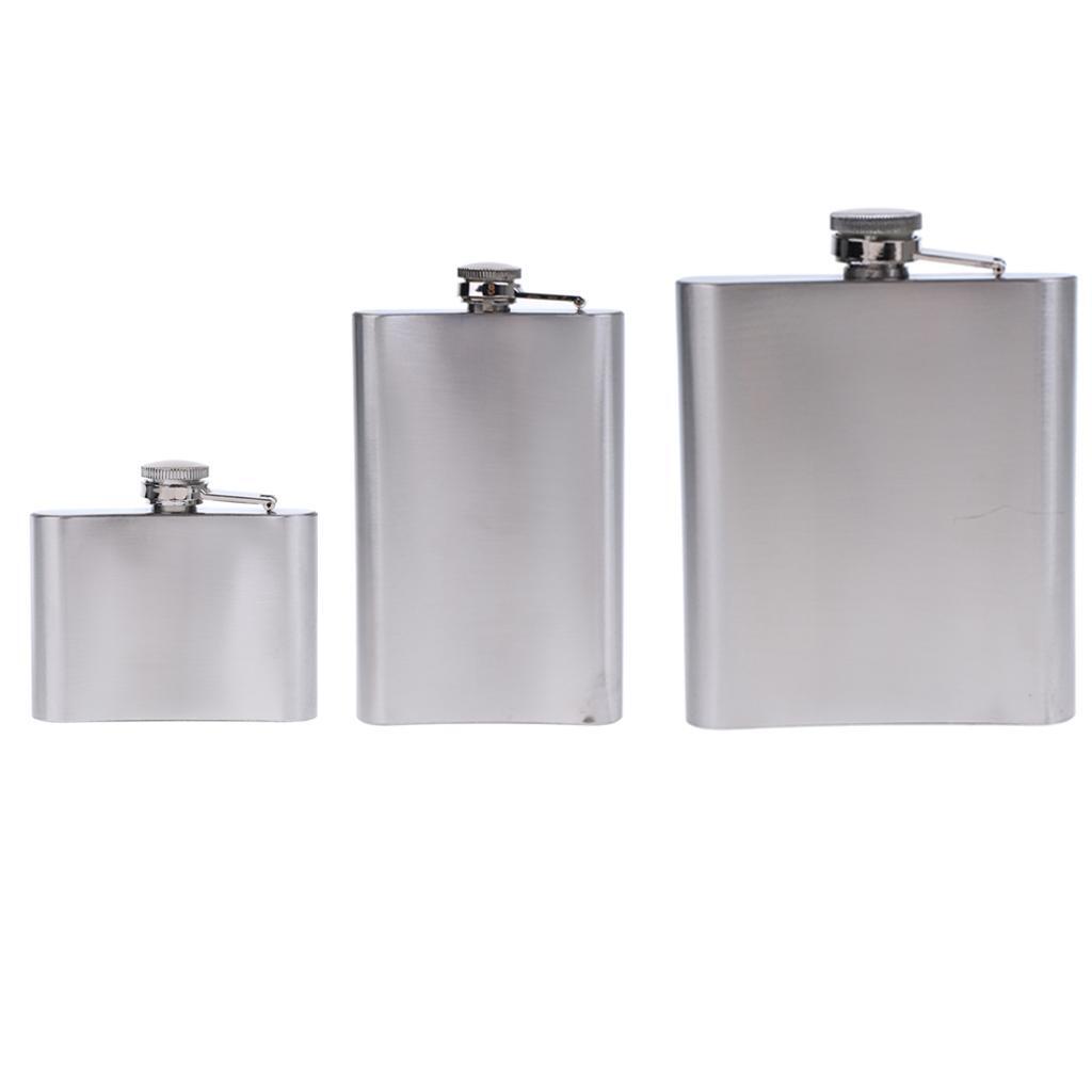 Pocket Whisky Barware Flagon Stainless Hip Bottle 110ml Flask Pot Steel Wine