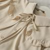 Damen Süße Hemden Niedlicher Peter-Pan-Kragen Locker Mode Temperament Minimalistisch Lolita Französisch Elegante Kleidung Trendig