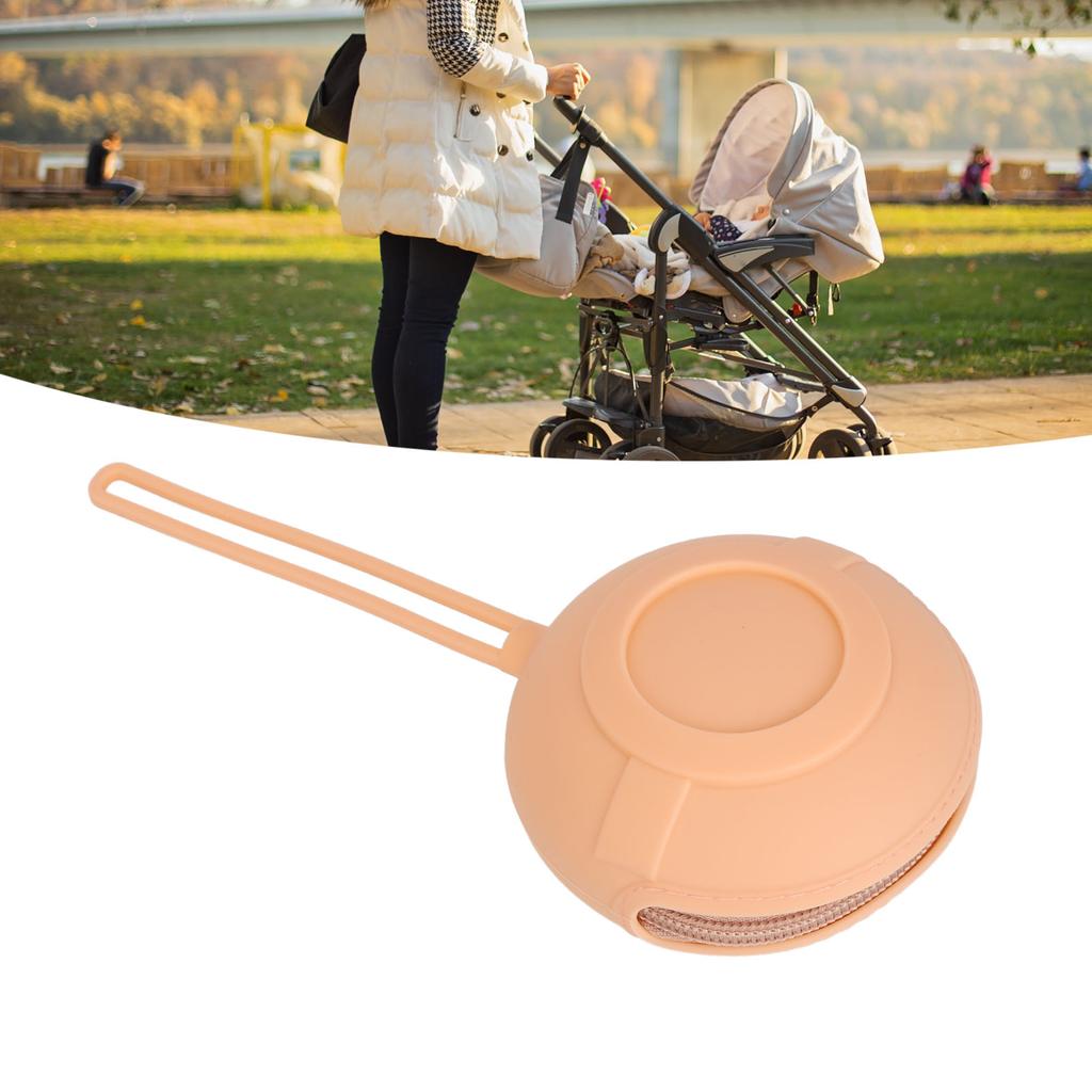 Silikon-Kopfhörer-Organizer Kleiner Reißverschluss Tragbare Handschlaufe Datenkabel Kopfhörer-Aufbewahrungstasche