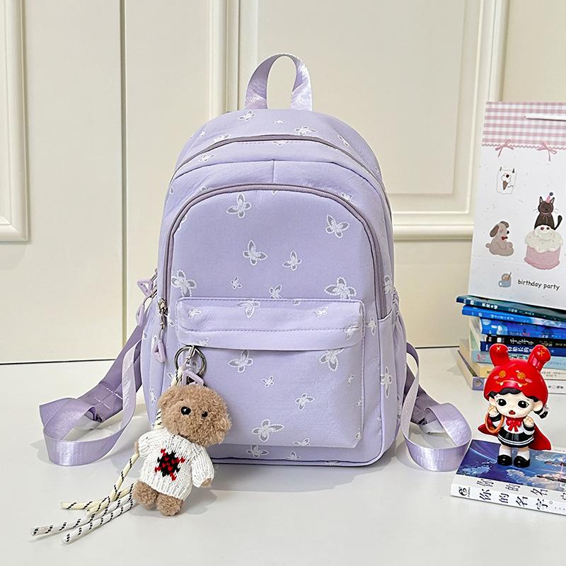 School Bag Mori High Value Fresh Sweet Cute Butterfly Girl Backpack Going Out Shopping Mini