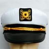 Cappello da Marinaio Cappello da Capitano di Yacht Blu Navy Regolabile Costume da Marinaio Capitano Uomo Cappello Blu Navy da Barca per Adulto Bambino Uomo Donna