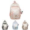Lotso Nylon Cartoon Bear Student Backpack With Breathable Design For Middle School Girls And Boys