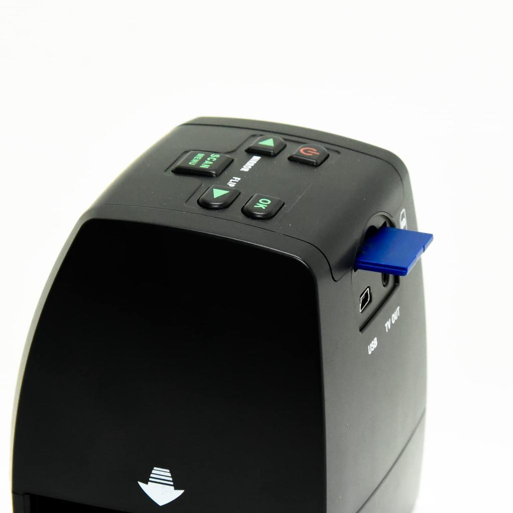 CABIN Compact Film Scanner Negative Digitization Compatible with 8 Film Approximately 14 Million Pixels Compatible with Negatives and Positives with