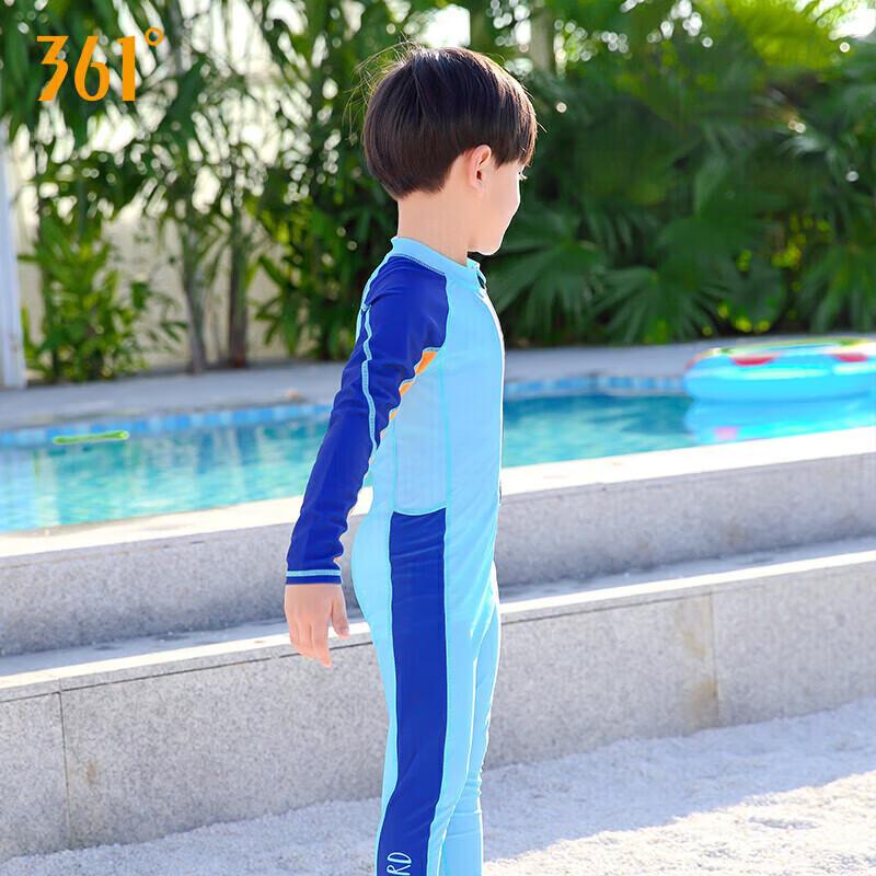 361° Boys' Long Sleeve One-Piece Sun Protection Swimsuit