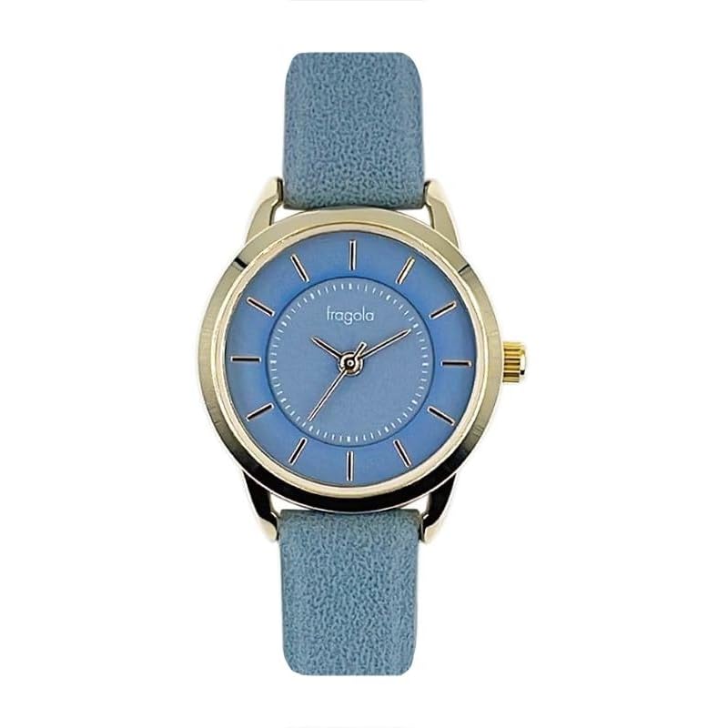 

[Follow] watch fragola 2 layer dial watch N04823A-1 BL ladies blue