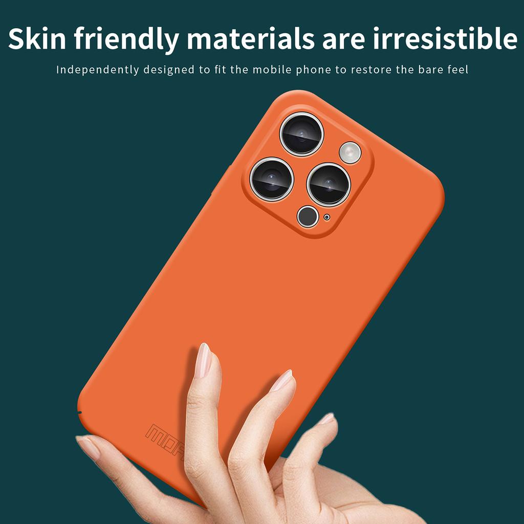 MOFI JK Qin Series For iPhone 16 Pro Case TPU+Acrylic Phone Cover Skin Touch Feeling
