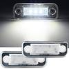 For Mercedes Benz W203 W211 C219 R171 CLS SLK 2Pcs Car Licence Plate Light Rear Signal Lamp Illumination Automotive Accessories