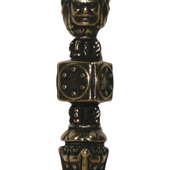 Handcraft Pendant Vintage Rust Resistant Brass Solid Religious Pestle Prayer Pendants for Home