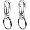 2 Pack Dog Tag Clips, Stainless Steel Heavy Duty Clips Pet Id Tag