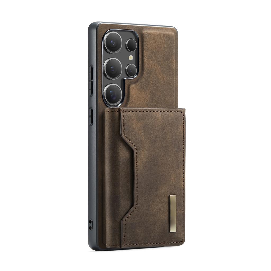 Phone Case Magnetic Detachable Wallet Card Slot Kickstand Cover Fit for Samsung Galaxy S25