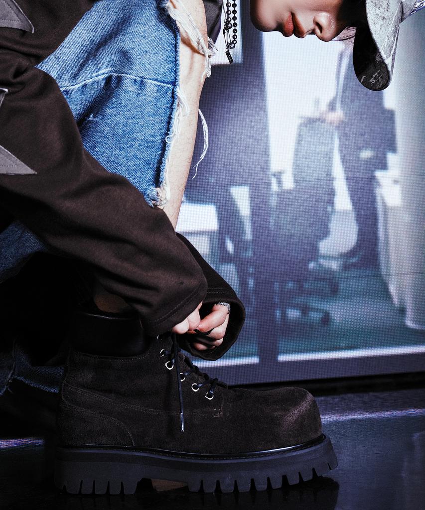 Lanarchive [5006] Hazel Trek Worker Boots