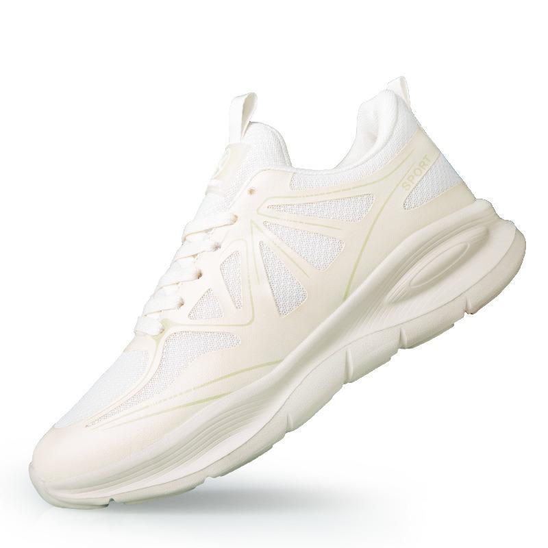 

Men s Breathable Mesh Casual Sports Sneakers Non Slip Lightweight Running Shoes 39 белый