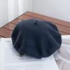 Berretto Donna Britannico Vintage Autunno e Inverno Lana Pittore Cappello Signora Cappello Bocciolo Versatile Tendenza ins