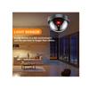 Fake Security Camera Dummy Dome CCTV With Blinking Red LED Light For Home Outdoor Indoor Black