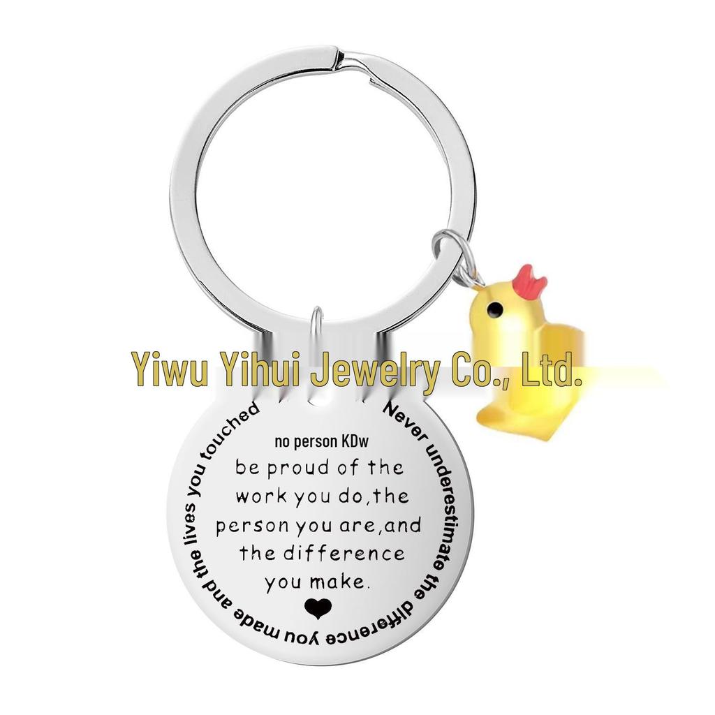 Pet Lover's Keychain: Animal Charm for Valentine's, Christmas & Thanksgiving Gifts
