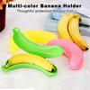 AEE4-Banana Case Cute Banana Protector Storage Box Portable Banana Holder For Lunch Boxes, BPA-Free Fruit Container