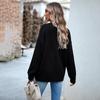 2026 New Women's Round Neck Sweater, Casual Long Sleeve Knit Top for Autumn Winter Daily Wear