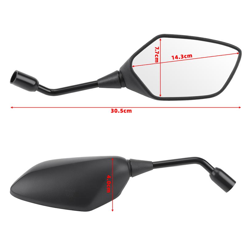 1 Par de Espejos de Motocicleta Espejos Retrovisores de Motocicleta Para Honda 2018 PCX 150 CLICK 125 CLICK 150-I