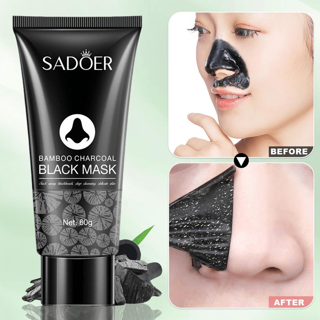 1PC Bamboo Charcoal Blackhead Nose Mask Patch,Nose Mask,Gentle Cleansing,Soft Cutin,Face Care,Clean