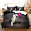 Dropshipping Bed Linens Sets Duvet Covet Pillowcases Bedroom Bed Cover Set 2-3 Pcs Ropa De Cama 3d Pet Cat Cute Bed Set 150x200