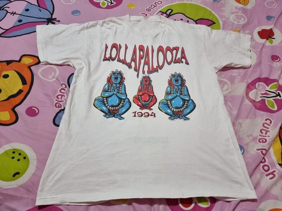 

Lollapalooza Festival One Sided Short Sleeve Adult TShirt UU903 Unisex T-Shirt XL