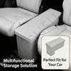 For Tesla Model YL 6-Seater 2025 2026 2nd Row Middle Passage Storage Box Central Hidden Stowing Organizer Interior Accessories