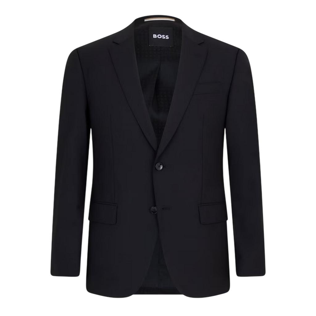BOSS Mens Lapel Collar Suit Jacket