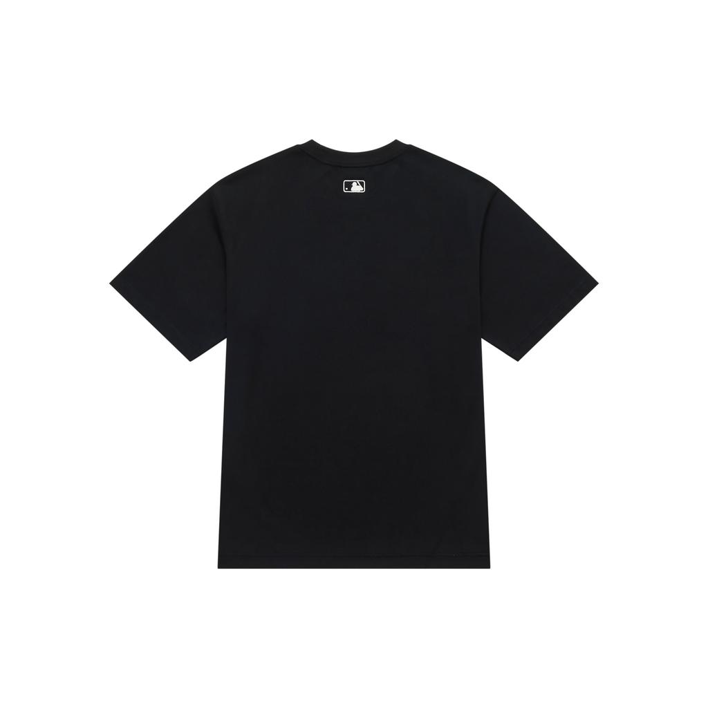 New MLB New York Yankees Drop Shoulder Sleeve T-Shirt Unisex Black 3ATSV0643-50BKS