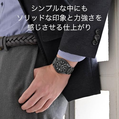 CITIZEN ATTESA CB3045-61E Men's Watch, Black